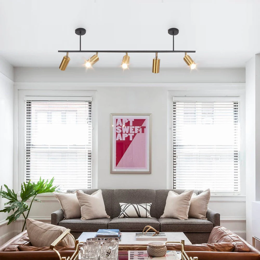 Kitchen Island Linear Pendant Track Lighting - Image 3
