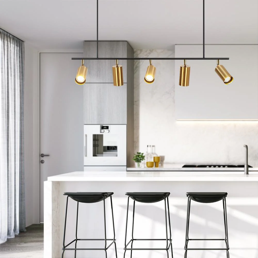 Kitchen Island Linear Pendant Track Lighting - Image 5
