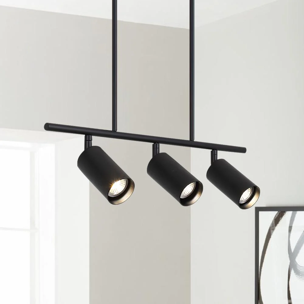 Kitchen Island Linear Pendant Track Lighting - Image 7