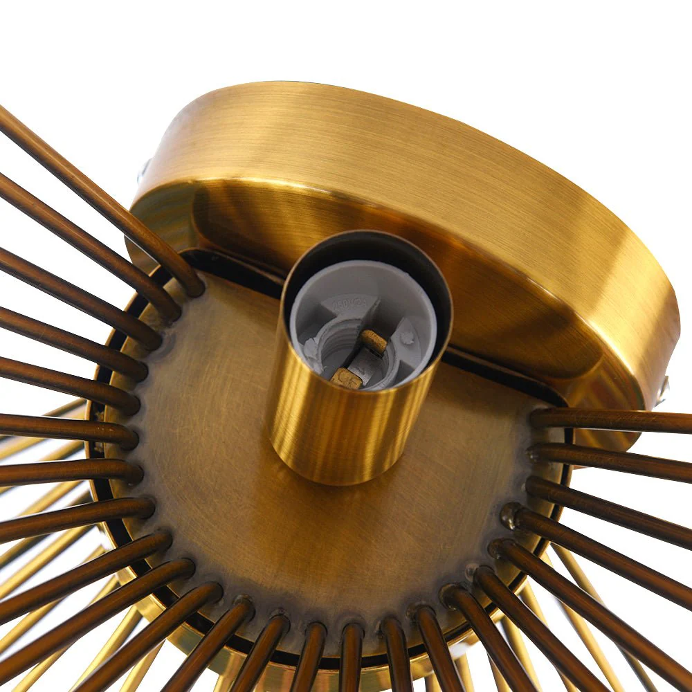 Mid Century 2-Light Sunburst Wall Sconce - Image 9