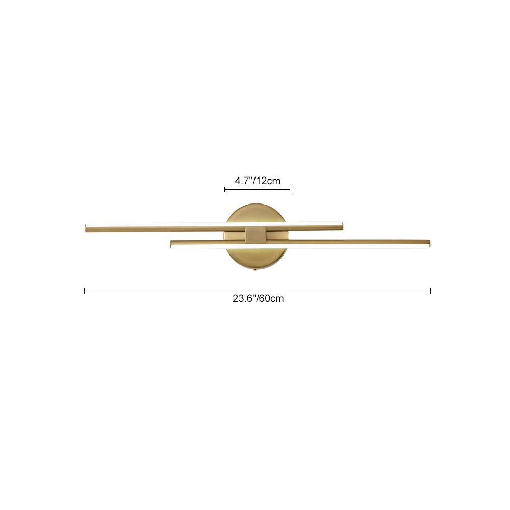 Dimmable Modern 2-Light Linear LED Wall Sconce Vanity Light - Image 14