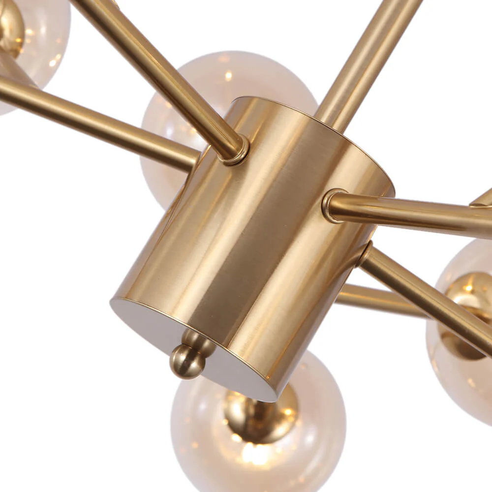 Modern Sputnik Branching Bubble Chandelier - Image 14