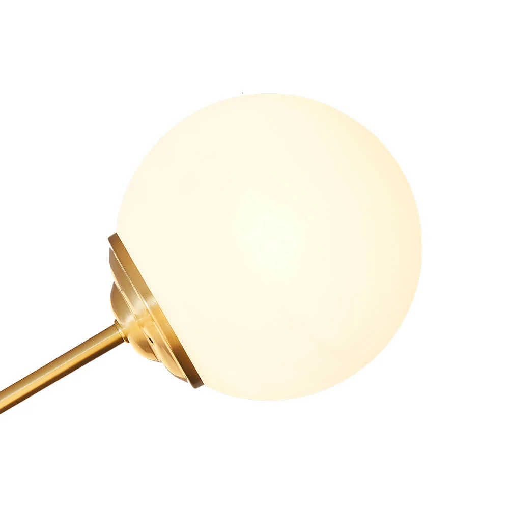 (OpenBox) Opal Glass Globe Sputnik Chandelier - Image 13