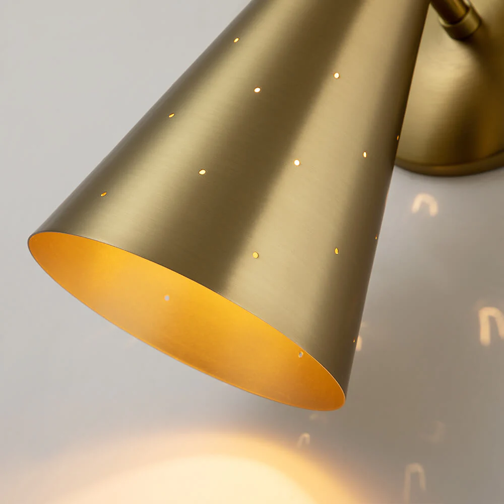 Starry 2-Light Hourglass Wall Sconce - Image 11