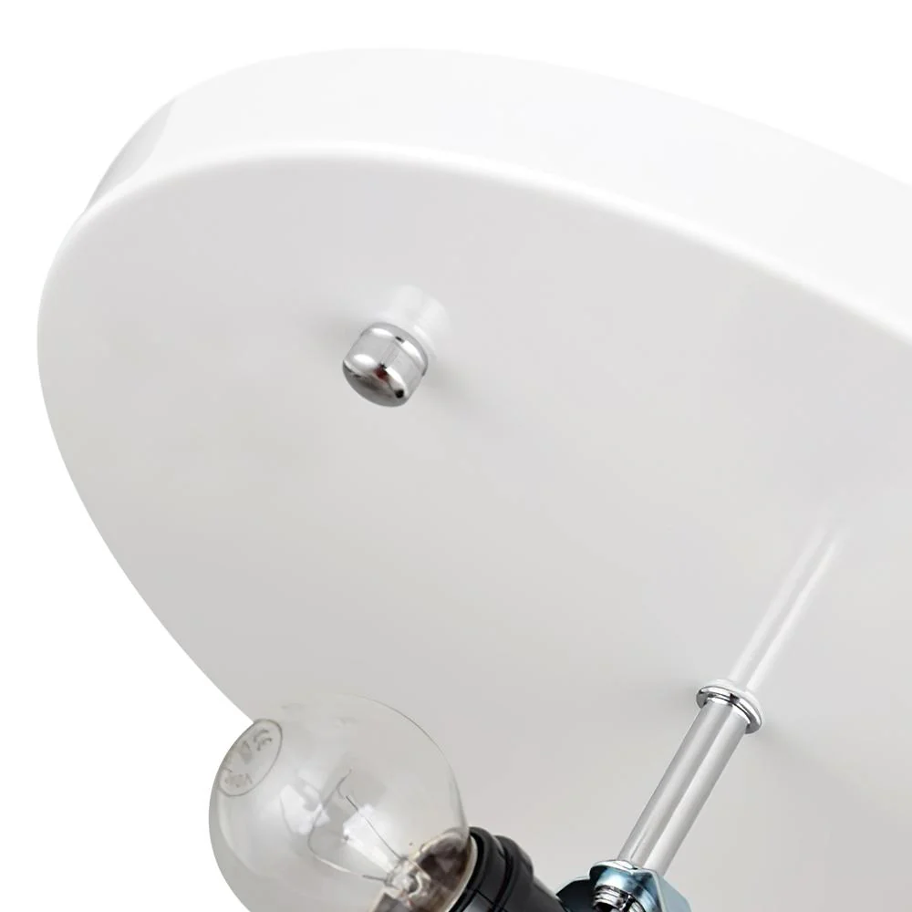 Mid-Century Modern White Flush Mount Light - Image 16